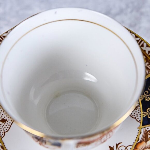 Vintage Imari Style Colclough English Bone China Tea Cup and Saucer 1930… - Picture 5 of 15